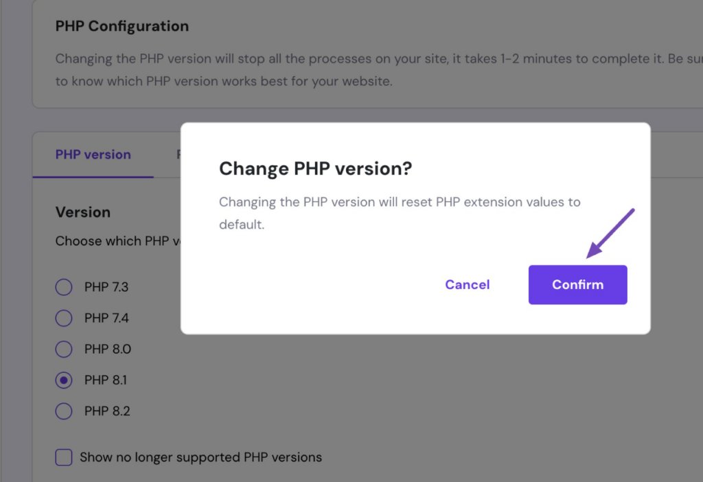 PHP Version