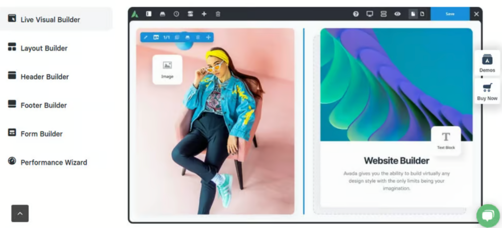 Optimized WordPress Visual Builder