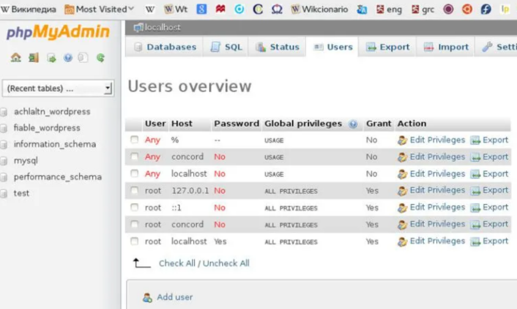 Optimize WordPress Database