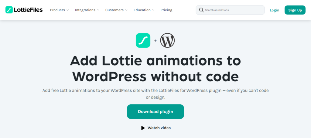 lottiefiles-best-wordpress-website-animation-effects