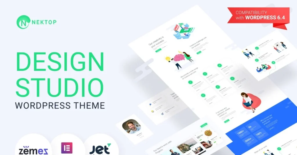 Nektop - Design Studio Multipurpose Creative Theme