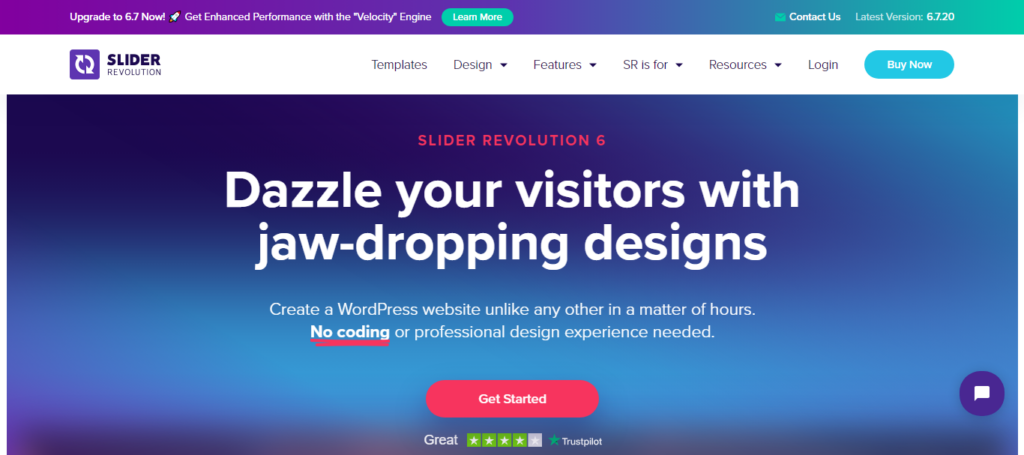 sliderrevolution-best-wordpress-website-animation-effects
