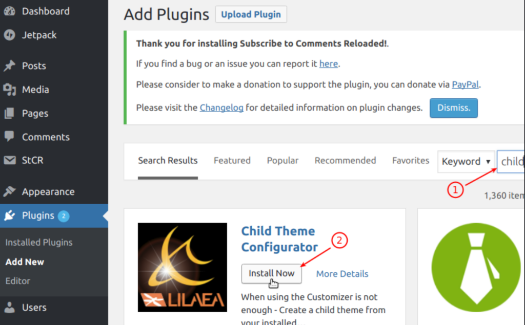 How to Create a Child Theme with a Plugin