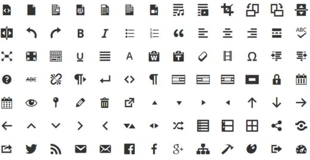  WordPress Admin Icons 