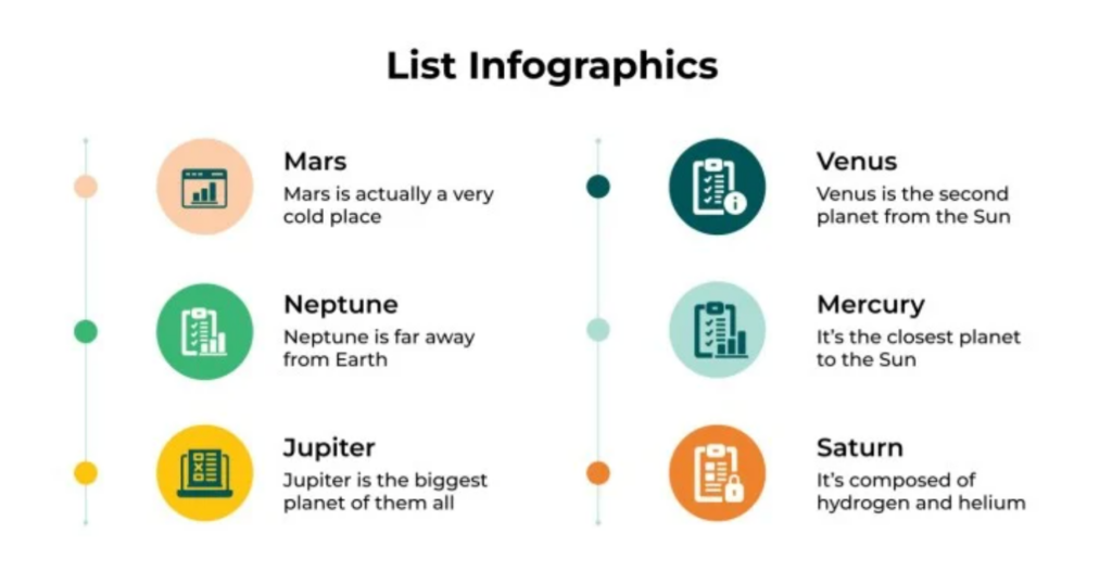 List Infographics