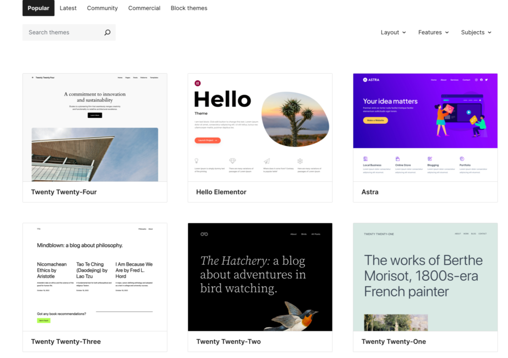 Right WordPress Theme