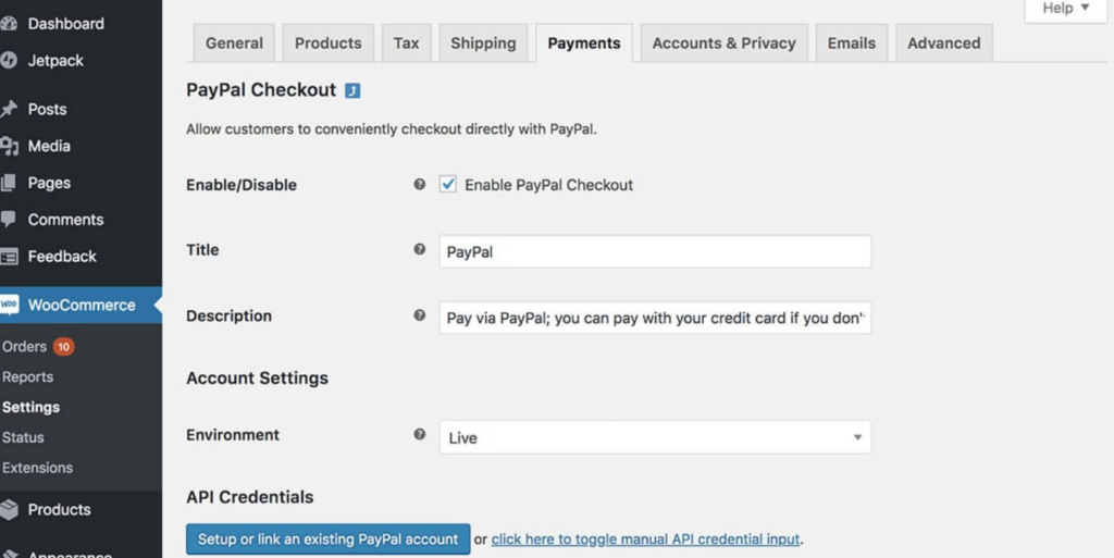 Set Up PayPal Sandbox 