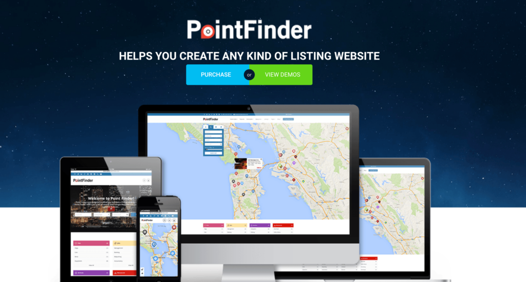PointFinder Directory – Directory & Listing WordPress Theme