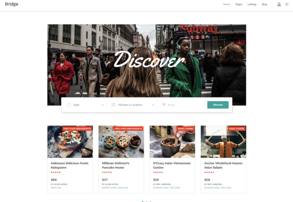 WordPress Directory Template and Theme