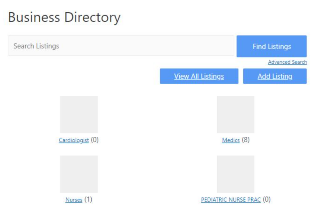 Create Essential Directory Pages