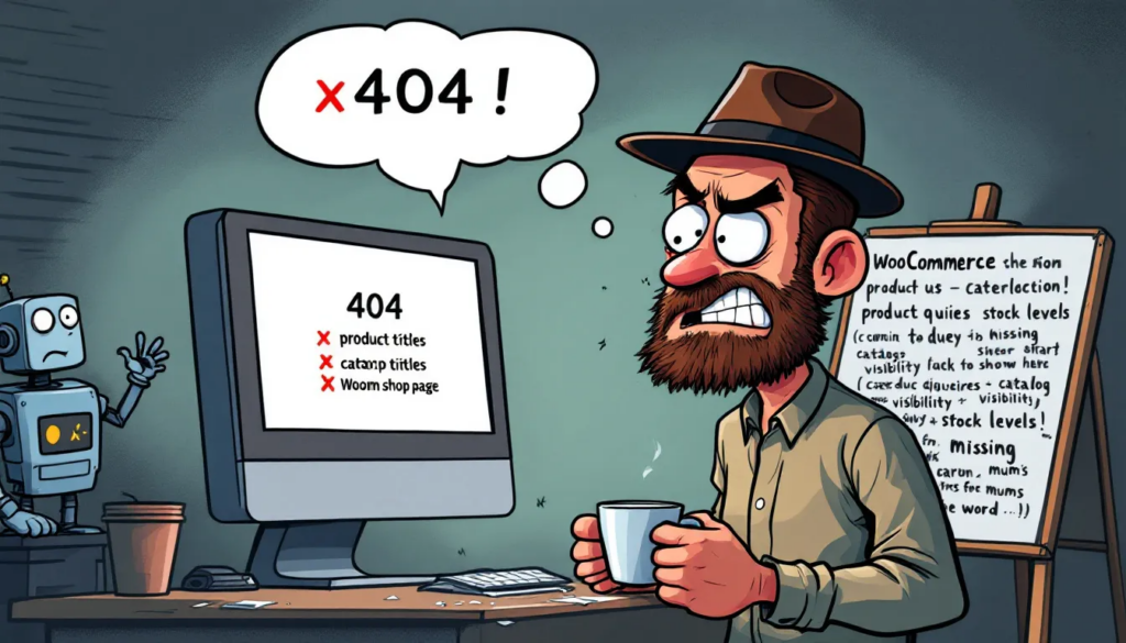 Common reasons for WooCommerce products not showing on shop page.