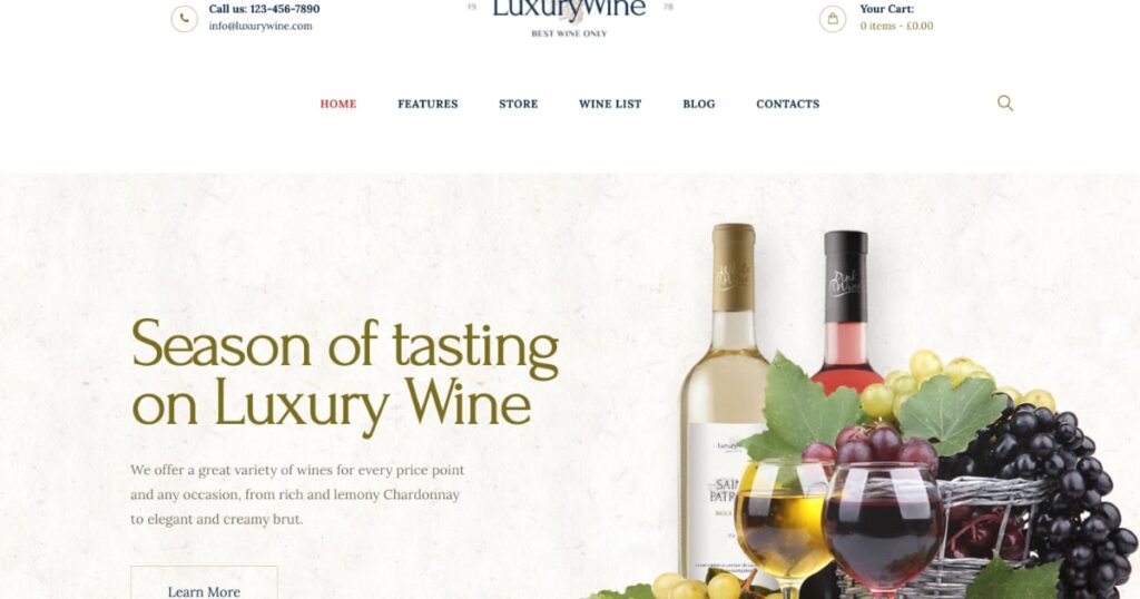 Luxury Wine