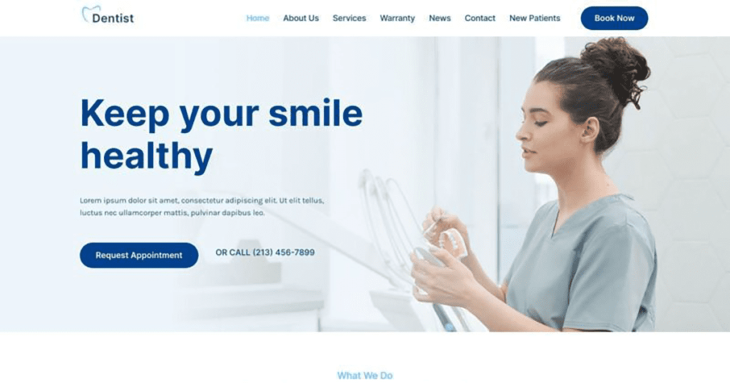 Dentist by KadenceWP