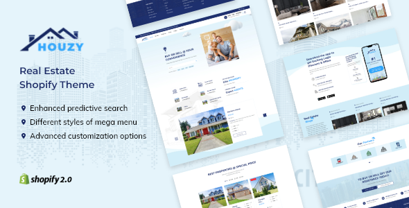 Houzy – Real Estate Shopify Theme
