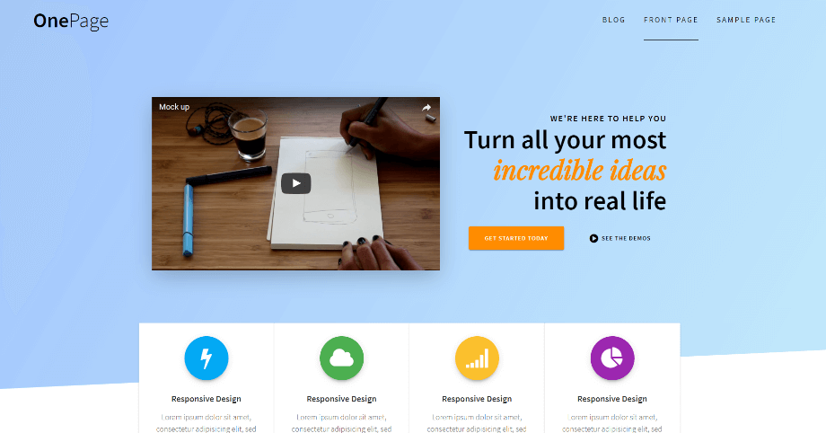 One Page Express