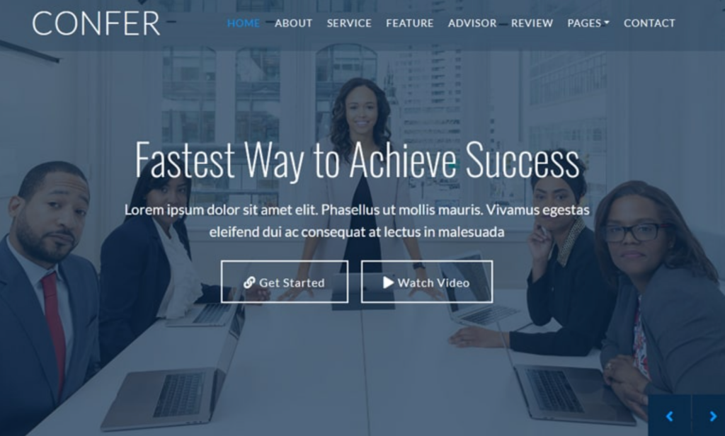  Consulting Website with WordPress