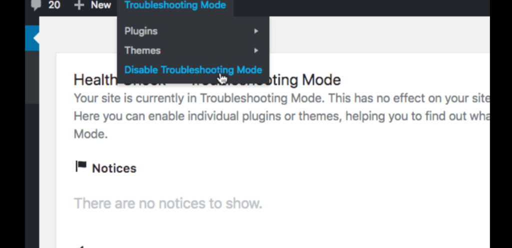Check for Theme Conflicts