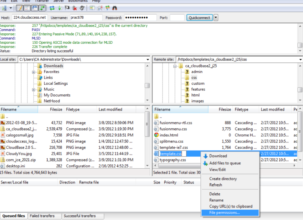 Fix File Permissions