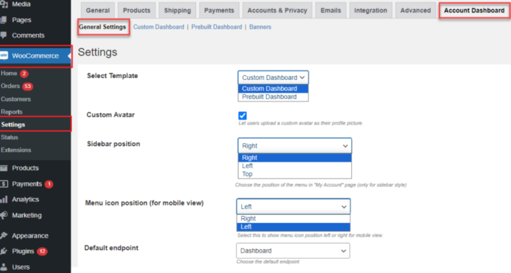 Customizing WooCommerce Dashboard Using a Plugin